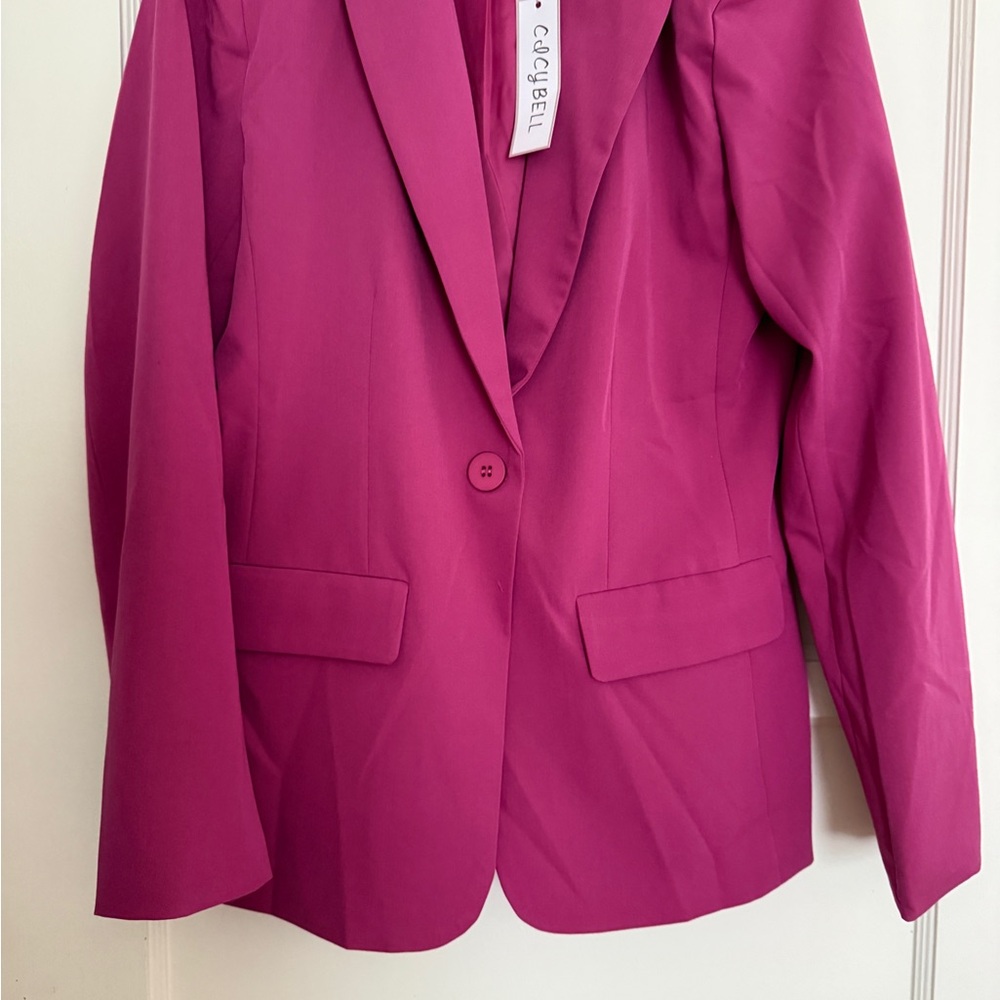 Women's Fuchsia Blazer